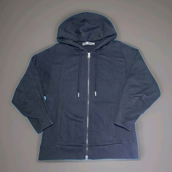 Adidas Stella McCartney Women’s Black Full Zip Hoodie Sweatshirt Size S - Picture 1 of 6